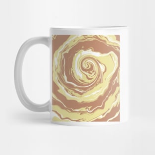 Bright Boho Liquid Swirls Retro Pattern Mug